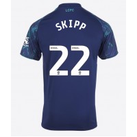 Moški Nogometni dresi Leicester City Oliver Skipp #22 Gostujoči 2025-26 Kratek Rokav